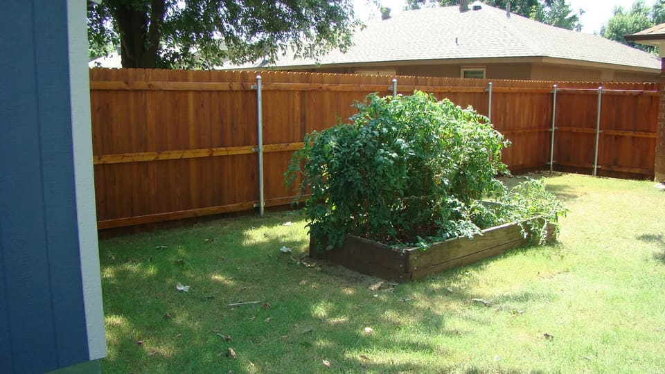 A small fence to illustrate what a small fence might cost