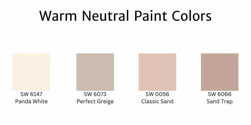 warm neutral paint colors that would be relaxing in your home