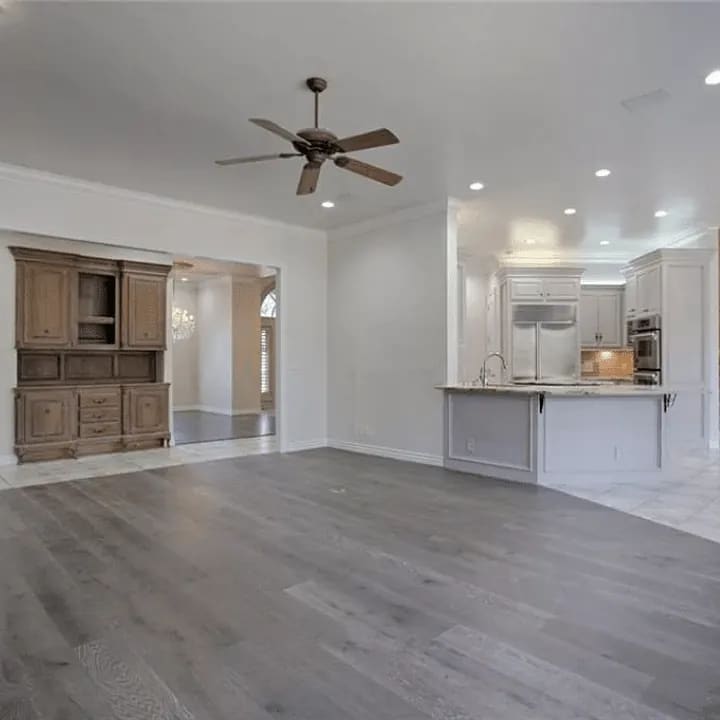 Interior painting project in OKC